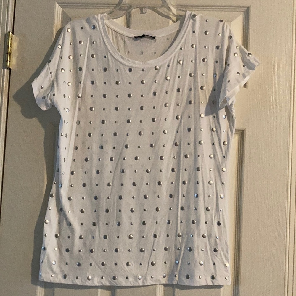 Chaus Sport Polka-Dot Blouse (size L)